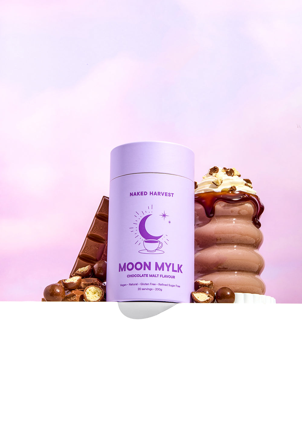 Choc Malt Moon Mylk