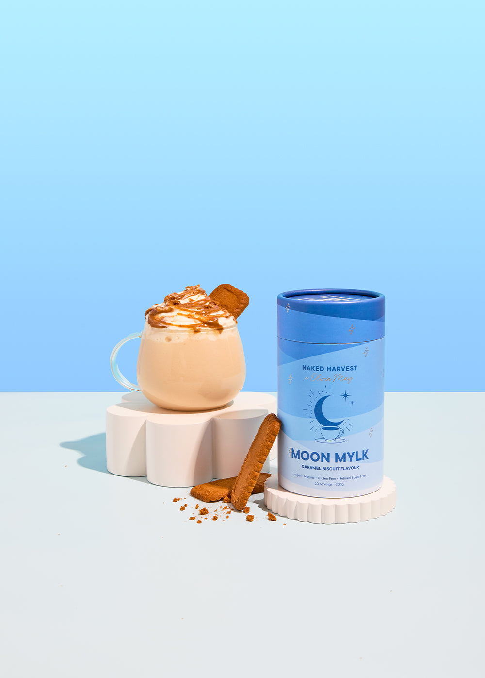 NH X Olivia May — Caramel Biscuit Moon Mylk