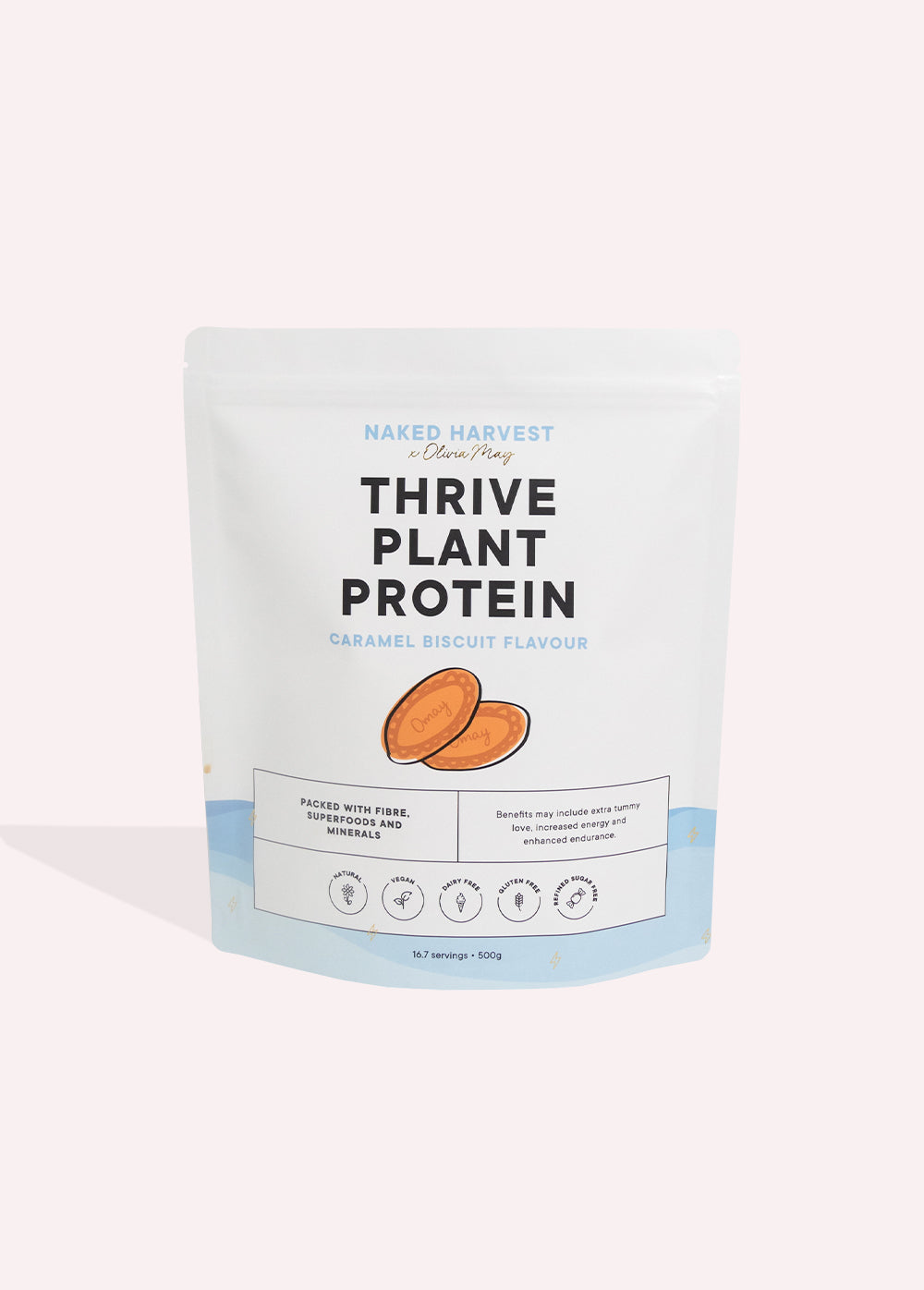 NH X Olivia May — Caramel Biscuit Thrive Protein